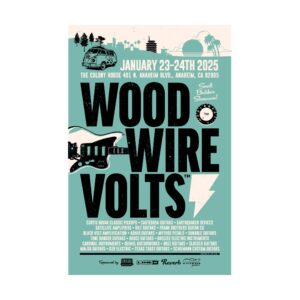 Wood Wire Volts Poster