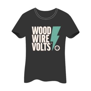 Wood Wire Volts T-Shirt