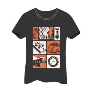 Wood Wire Volts T-Shirt